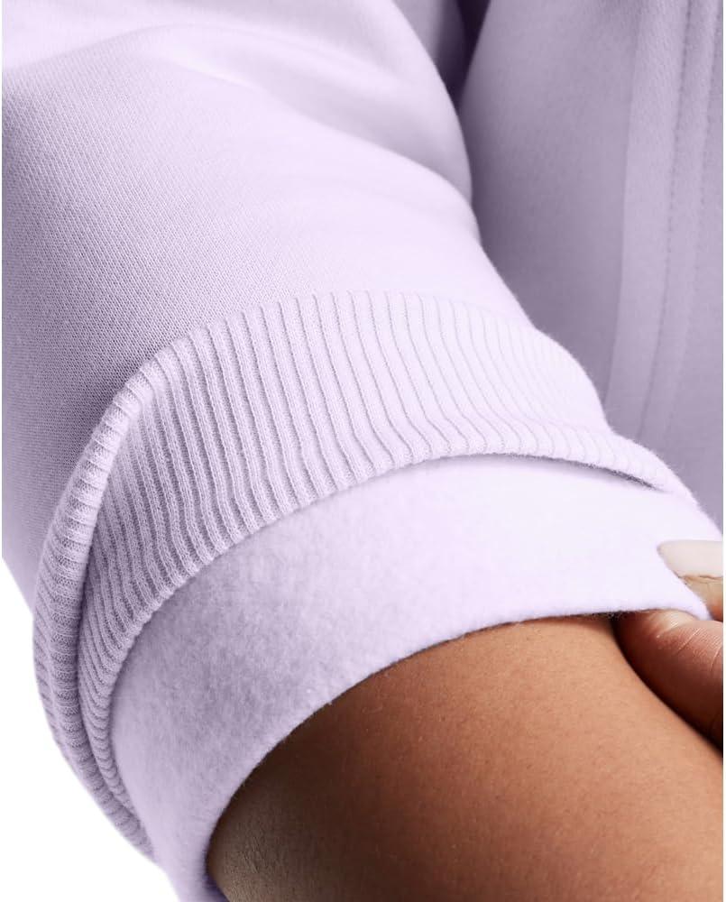 imageUnder Armour womens Rival Fleece Big Logo Hoodie535 Salt Purple   White