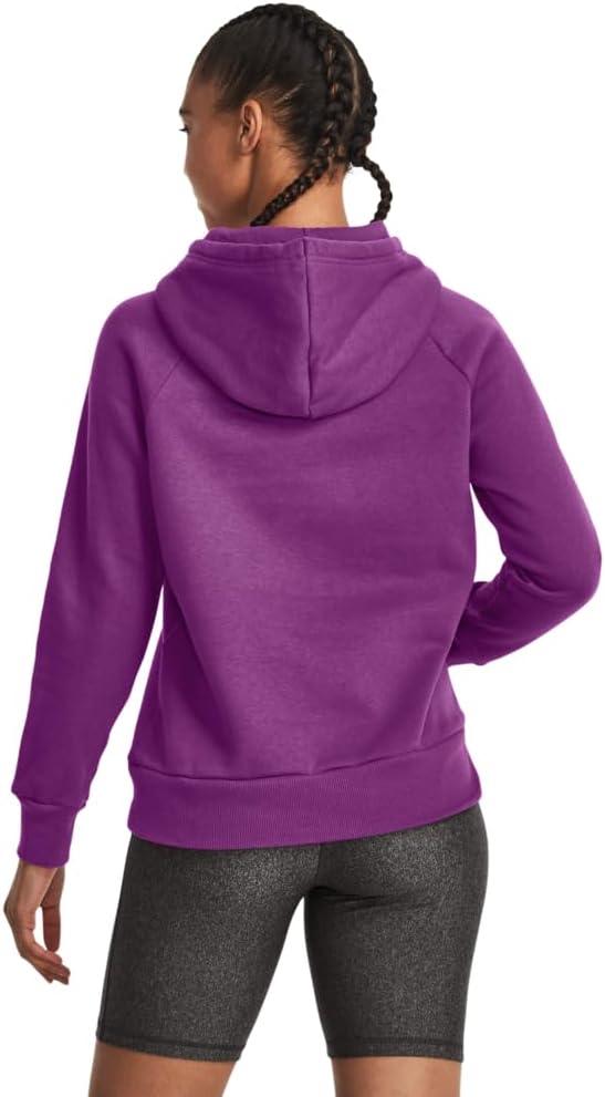 imageUnder Armour womens Rival Fleece Big Logo Hoodie580 Cassis   White