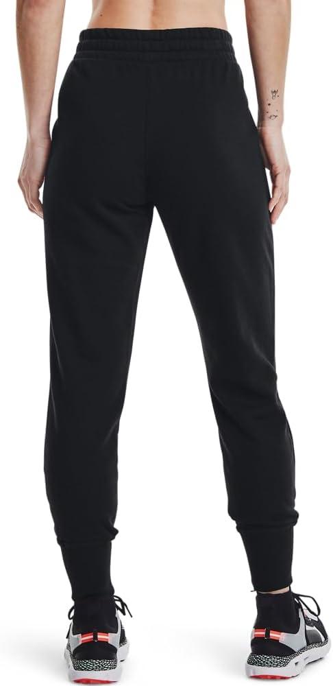 imageUnder Armour womens Rival Fleece Joggers001 Black   White