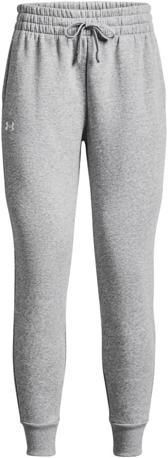 imageUnder Armour womens Rival Fleece Joggers012 Mod Gray Light Heather   White