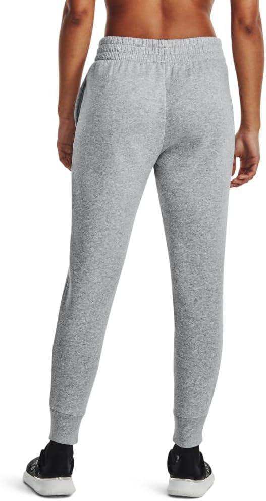 imageUnder Armour womens Rival Fleece Joggers012 Mod Gray Light Heather   White