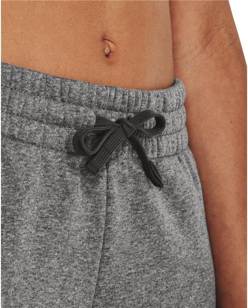 imageUnder Armour womens Rival Fleece Joggers025 Castlerock Light Heather   White