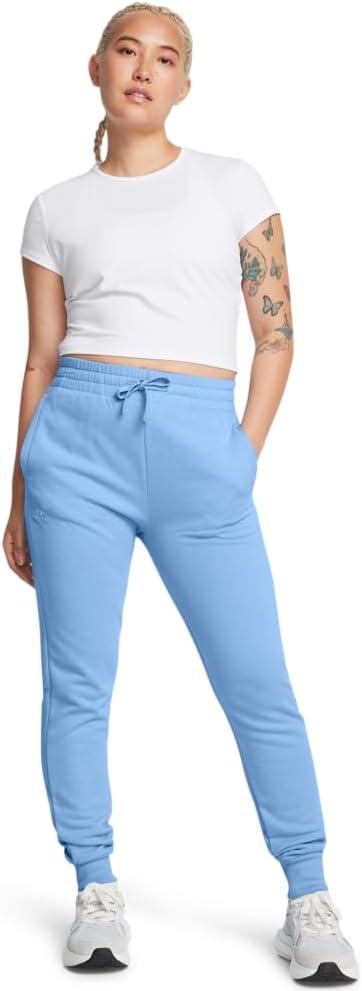 imageUnder Armour womens Rival Fleece Joggers465 Horizon Blue   White