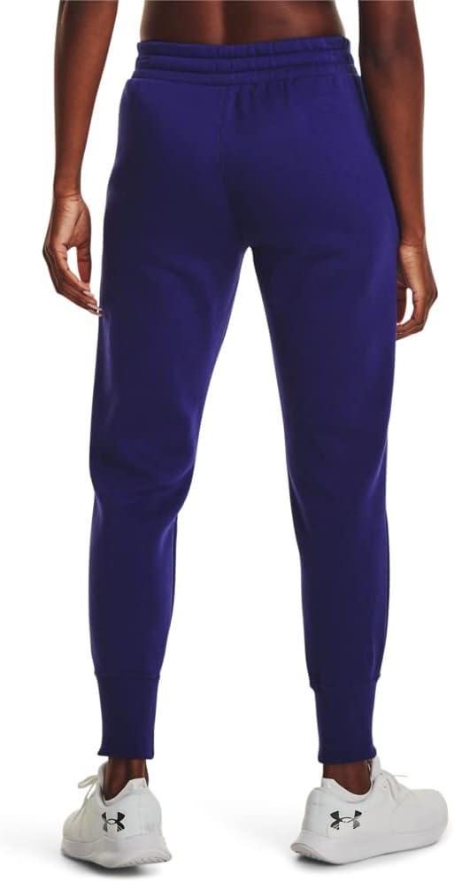 imageUnder Armour womens Rival Fleece Joggers468 Sonar Blue   White
