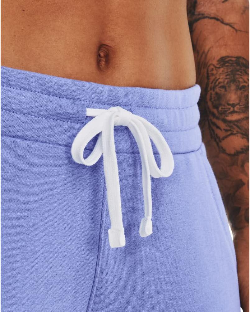 imageUnder Armour womens Rival Fleece Joggers495 Baja Blue   White