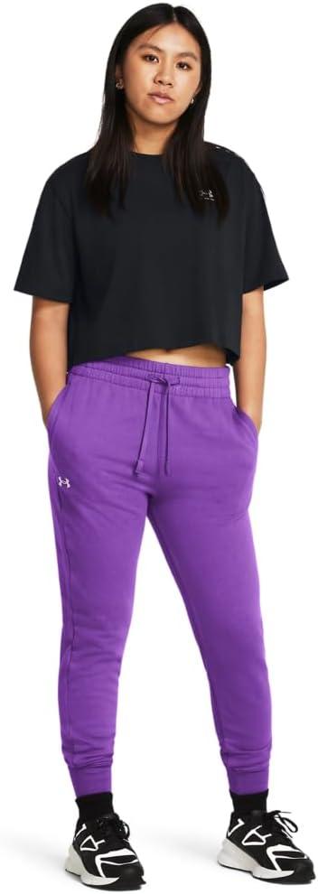 imageUnder Armour womens Rival Fleece Joggers525 Lavish   White