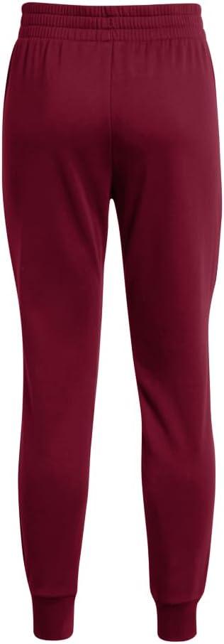 imageUnder Armour womens Rival Fleece Joggers625 Cardinal   White