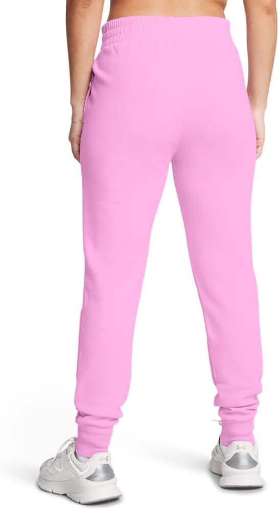imageUnder Armour womens Rival Fleece Joggers638 Stellar Pink   White