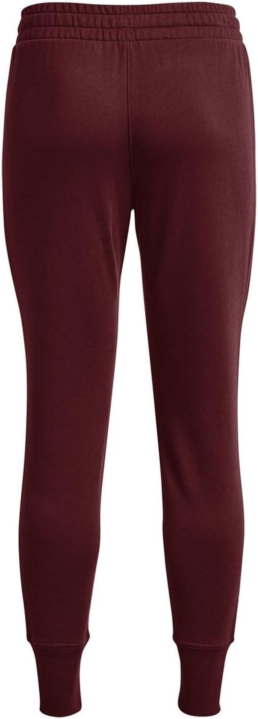 imageUnder Armour womens Rival Fleece Joggers690 Chestnut Red   White