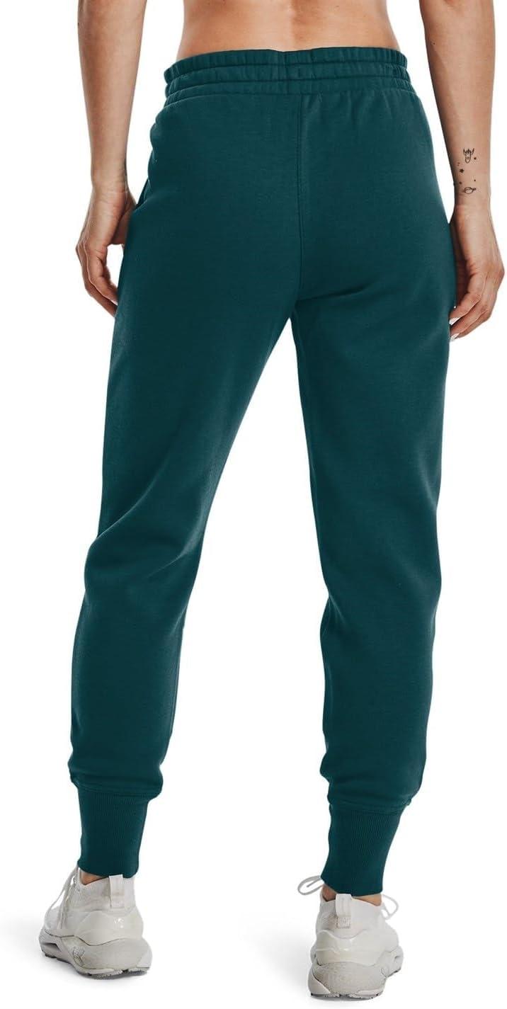 imageUnder Armour womens Rival Fleece Joggers716 Tourmaline Teal   White