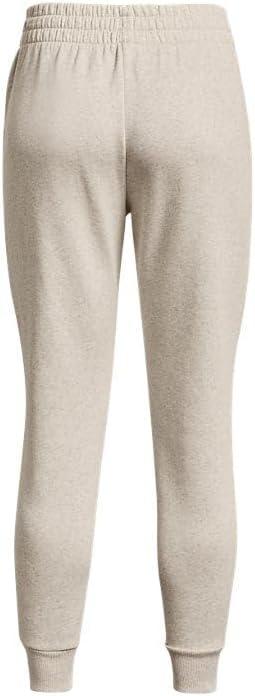 imageUnder Armour womens Rival Fleece Joggers783 Oatmeal Light Heather   White