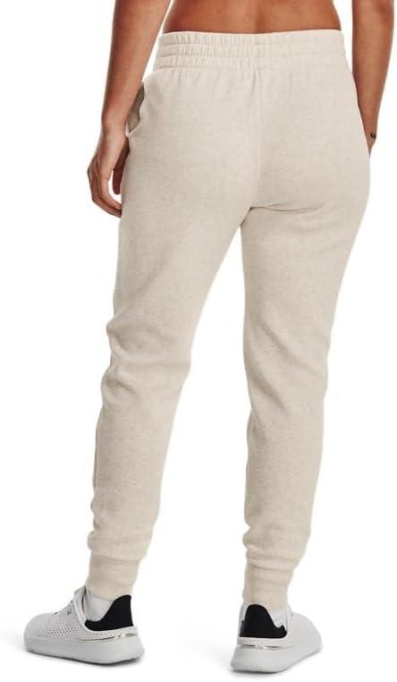 imageUnder Armour womens Rival Fleece Joggers783 Oatmeal Light Heather   White