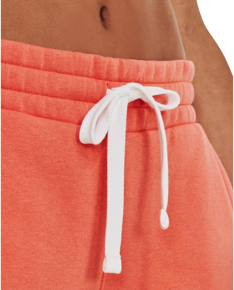 imageUnder Armour womens Rival Fleece Joggers877 After Burn   White