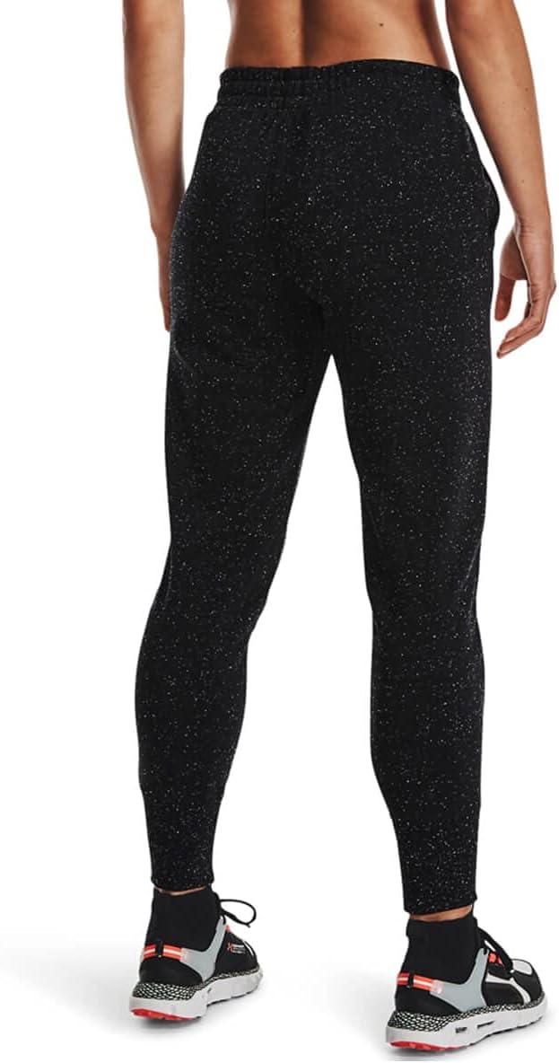 imageUnder Armour womens Rival Fleece JoggersBlack 002White