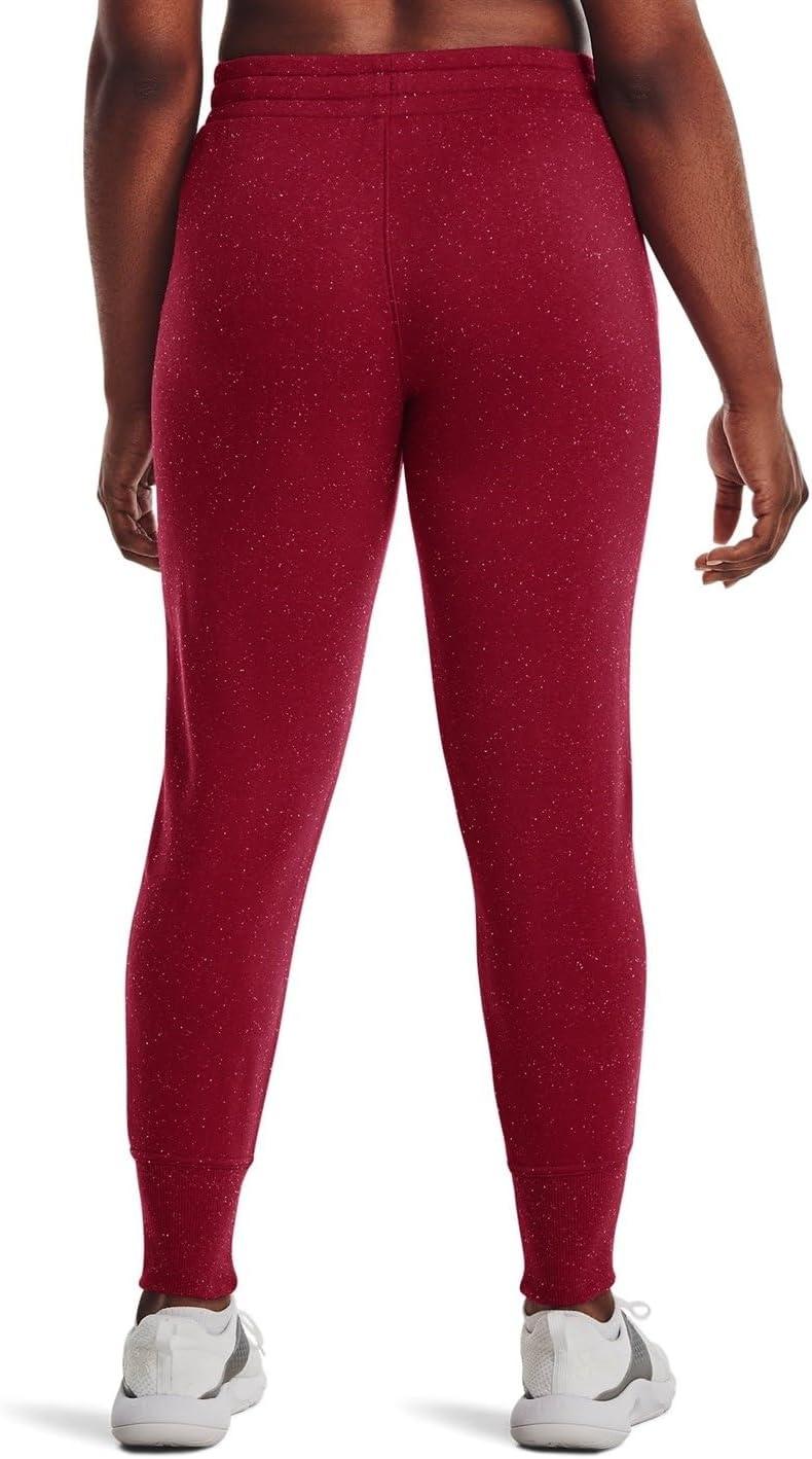 imageUnder Armour womens Rival Fleece JoggersBlack Rose 664White