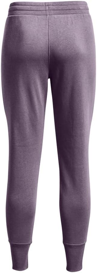 imageUnder Armour womens Rival Fleece JoggersClub Purple 530White