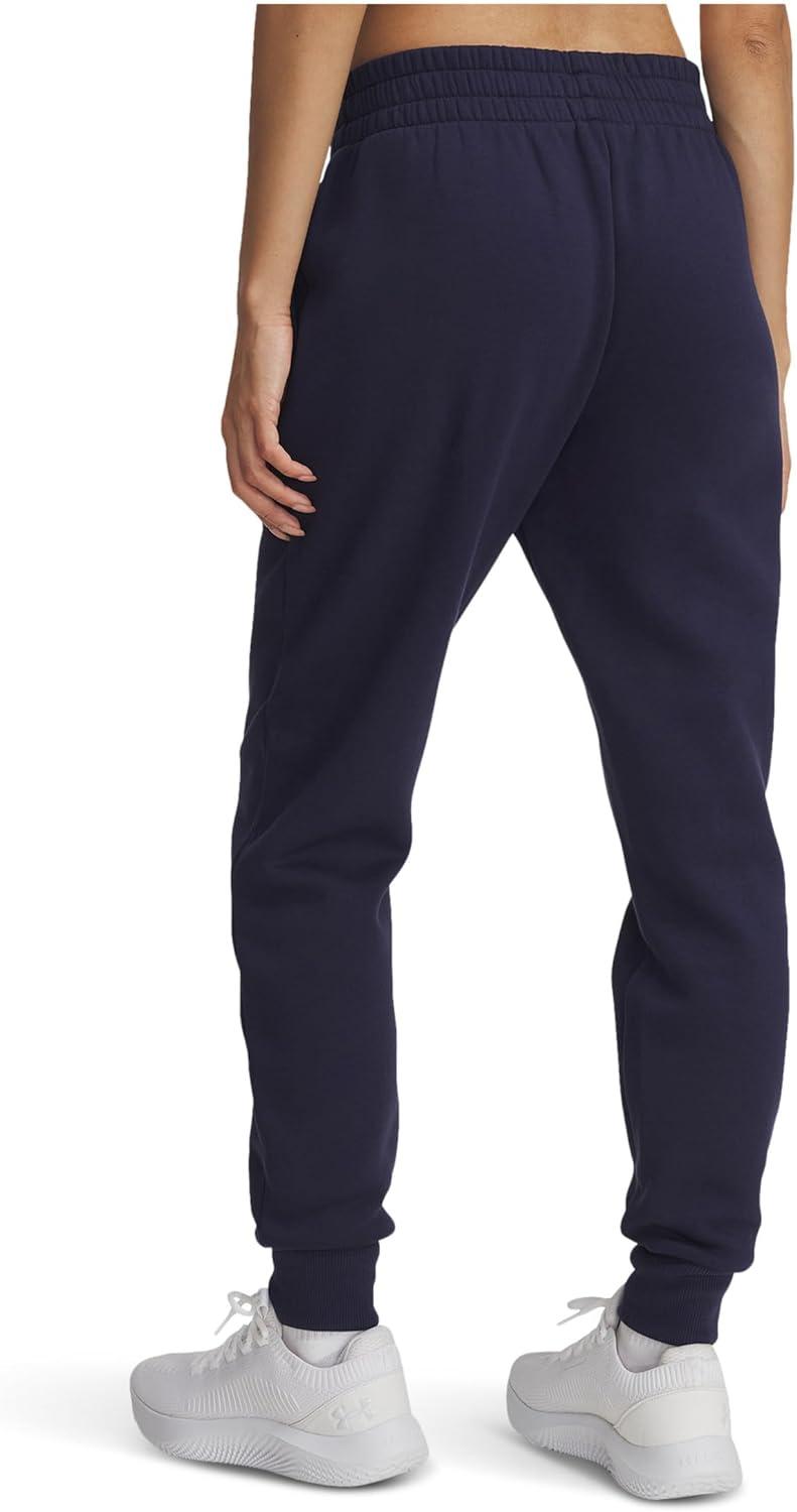 imageUnder Armour womens Rival Fleece JoggersMidnight NavyWhite