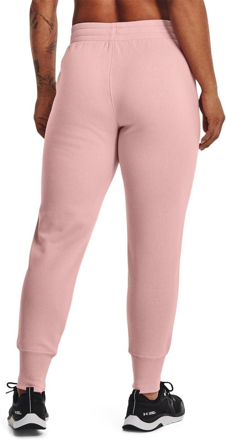 imageUnder Armour womens Rival Fleece JoggersRetro Pink 676Breaker Blue