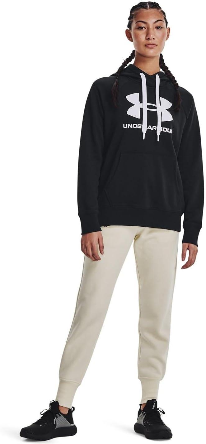 imageUnder Armour womens Rival Fleece JoggersStone 279Black