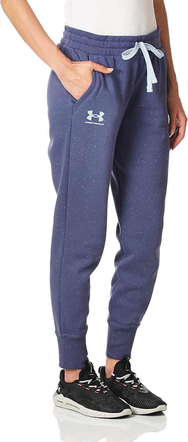 imageUnder Armour womens Rival Fleece JoggersUtility Blue 496Black