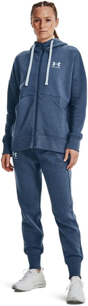 imageUnder Armour womens Rival Fleece JoggersUtility Blue 496Black