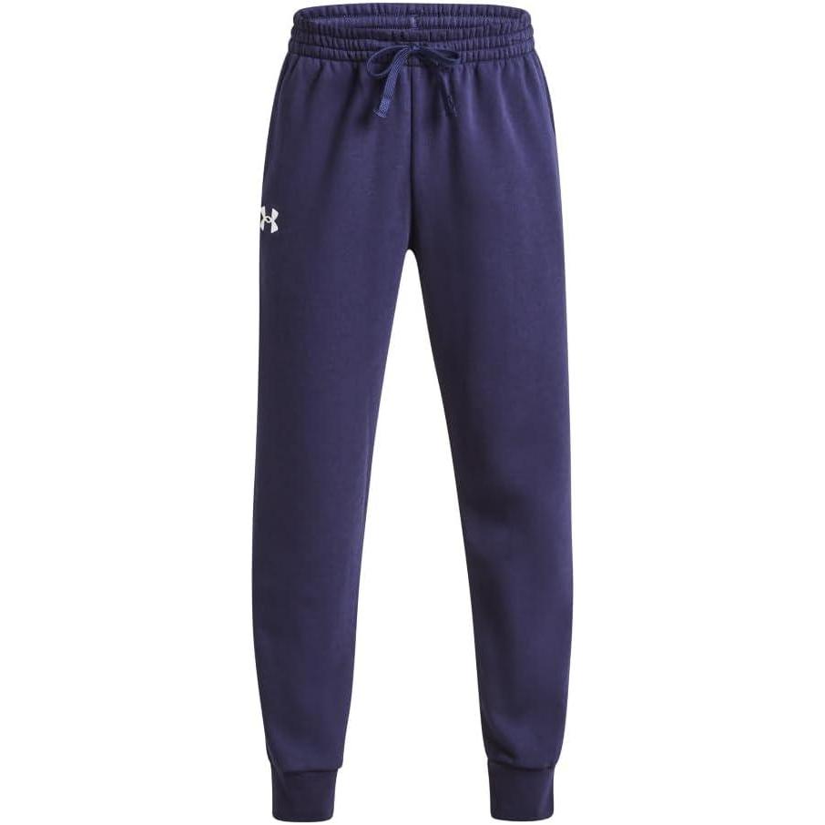 imageUnder Armour Boys Rival Fleece Joggers410 Midnight Navy   White