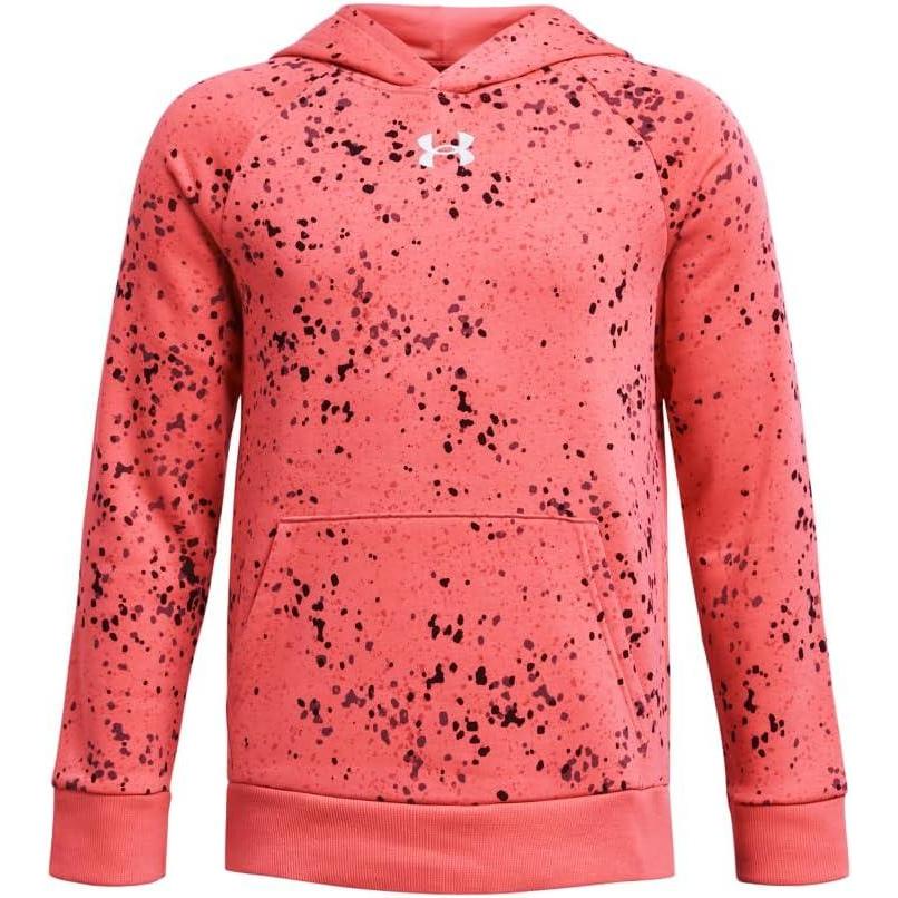 imageUnder Armour Boys Rival Fleece Printed Hoodie811 Coho   White