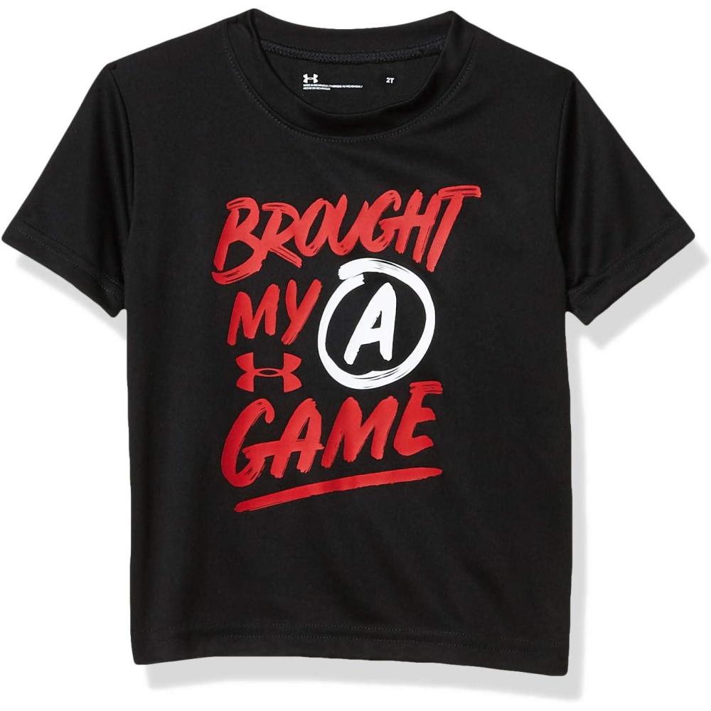 imageUnder Armour Boys Tech Hybrid Printed Fill ShortSleeve TShirtBlack H19