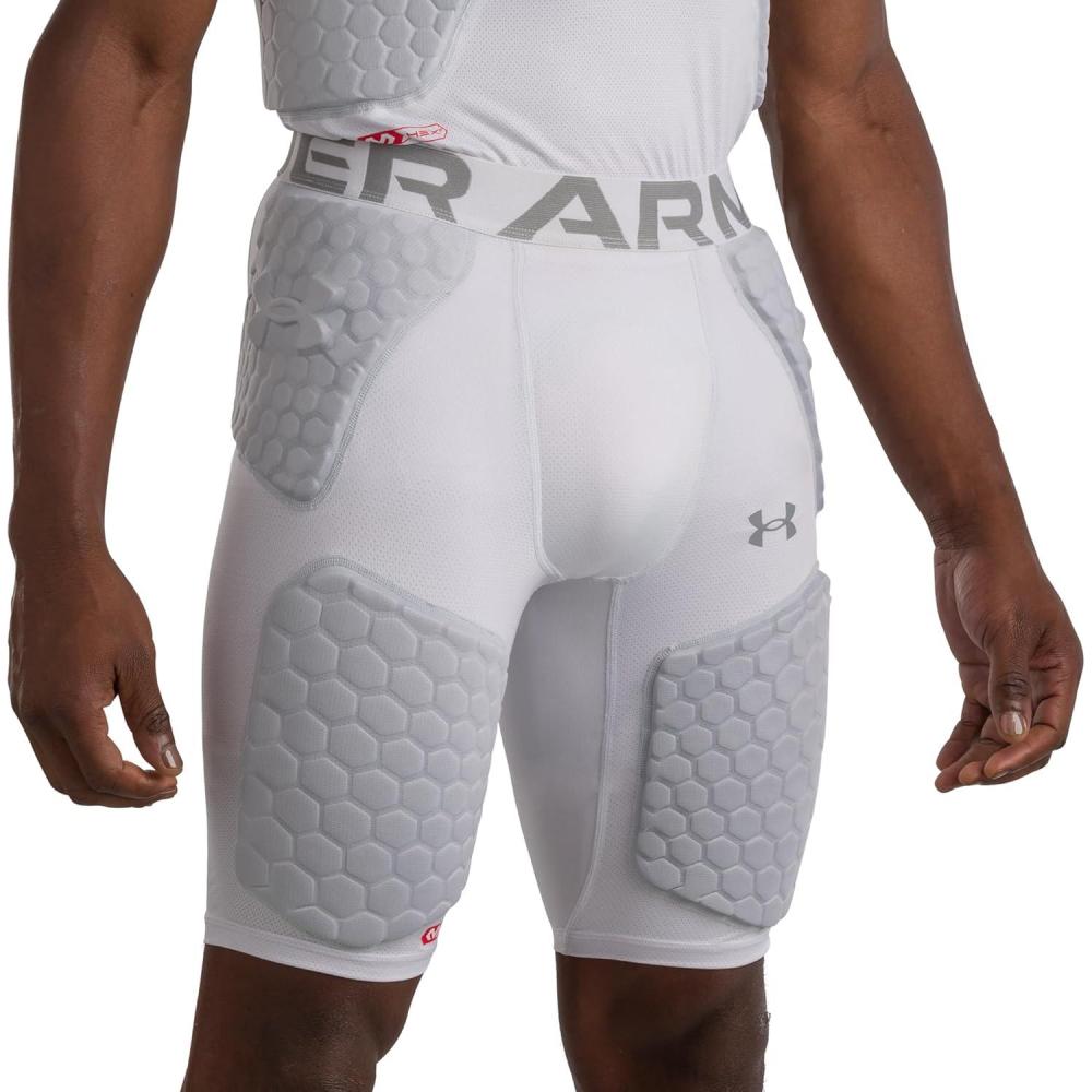 imageUnder Armour Gameday 5Pad Football Girdle for Men Girdle for Football PlayersWhite