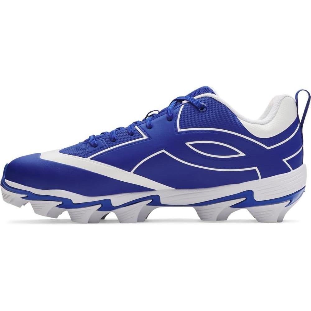 imageUnder Armour Mens Leadoff Icon Low Rm Baseball Cleats Sneaker400 RoyalWhiteRoyal