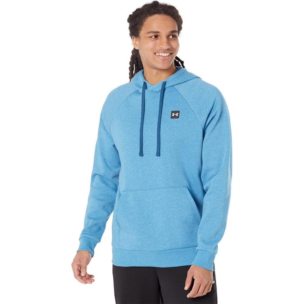 imageUnder Armour Mens Rival Fleece HoodiePetrol Blue