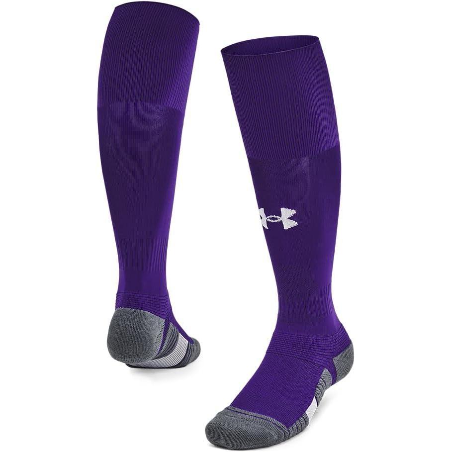 imageUnder Armour Unisex Magnetico Over the Calf Socks500 Purple  Pitch Gray  White