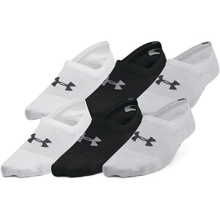 imageUnder Armour Womens Breathe Lite Liner Socks 6Pack014 Halo Gray  Halo Gray  Castlerock