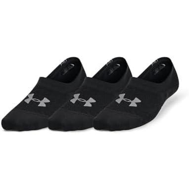 imageUnder Armour Womens Breathe Lite Ultra Low Socks 3Pack239 Elite Beige  White  Castlerock