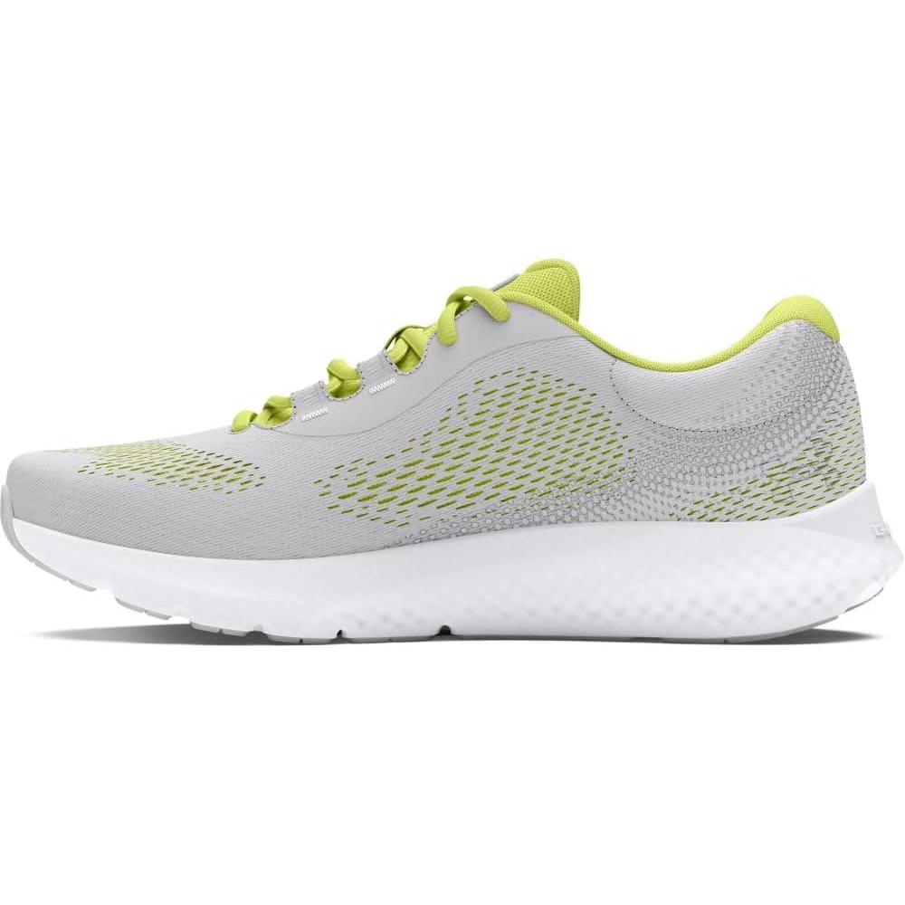 imageUnder Armour Womens Charged Rogue 4 Running Shoes102 Halo GraySonic YellowWhite
