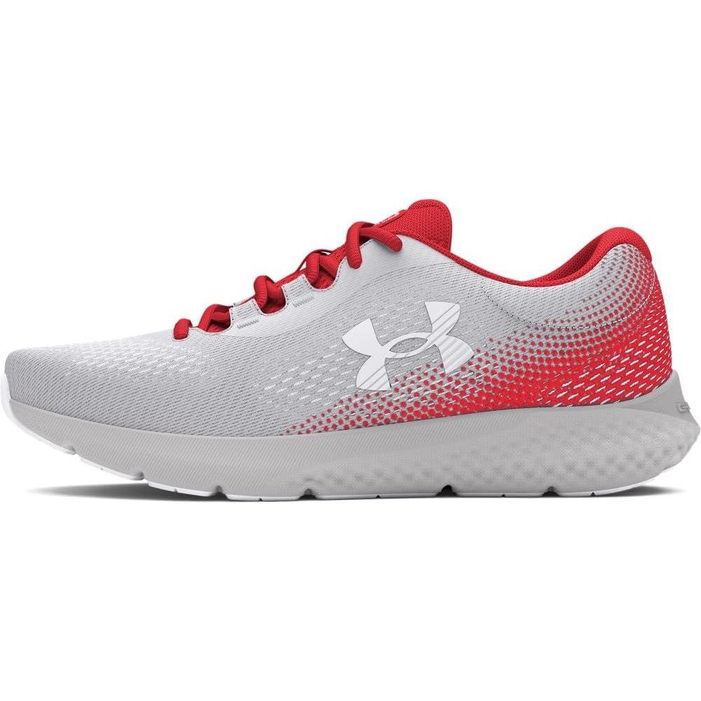 imageUnder Armour Womens Charged Rogue 4 Running Shoes104 Distant GrayRacer RedWhite