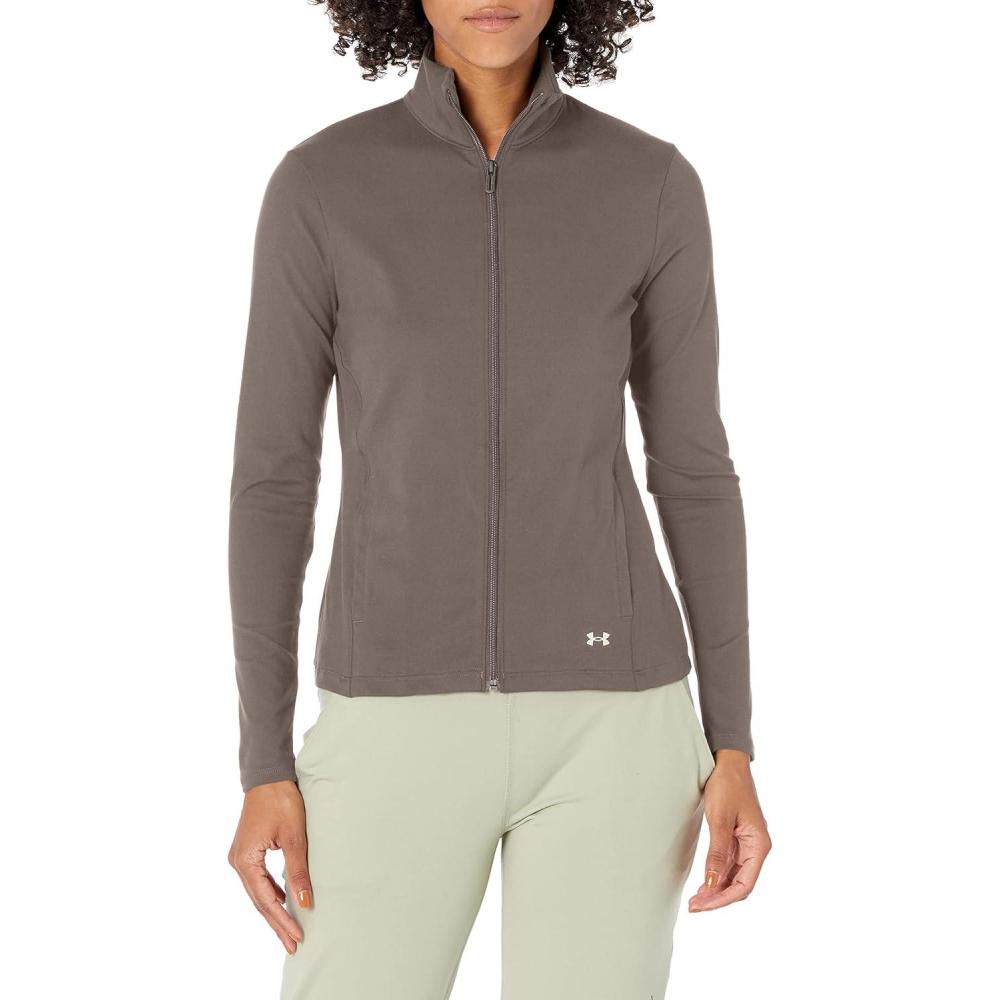 imageUnder Armour Womens Motion Jacket176 Fresh Clay   Ghost Gray