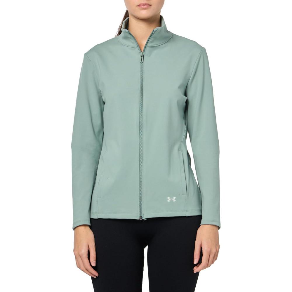 imageUnder Armour Womens Motion Jacket350 Silica Green   Hydro Green