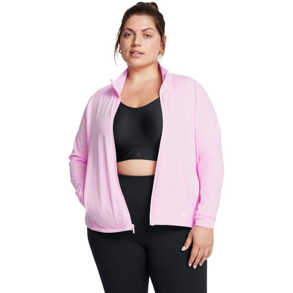 imageUnder Armour Womens Motion Jacket638 Stellar Pink   White