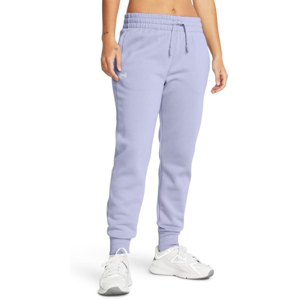 imageUnder Armour womens Rival Fleece Joggers539 Celeste   White