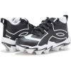 imageUnder Armour BabyBoys Leadoff Icon Mid Rm Jr Baseball Cleats Sneaker001 BlackWhiteBlack