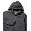imageUnder Armour Boys Armourfleece Full Zip Hoodie012 Pitch Gray   Black