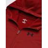 imageUnder Armour Boys Armourfleece Full Zip Hoodie610 Stadium Red   Black