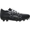 imageUnder Armour Boys Blur Select Jr Football Cleats Sneaker002 BlackBlackWhite