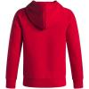 imageUnder Armour Boys Rival Fleece Big Logo Print Fill Hoodie600 Red   Black