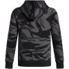 imageUnder Armour Boys Rival Fleece Printed Hoodie002 Black  Anthracite  White