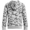 imageUnder Armour Boys Rival Fleece Printed Hoodie011 Mod Gray  Castlerock  White