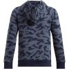 imageUnder Armour Boys Rival Fleece Printed Hoodie410 Midnight Navy  Downpour Gray  White
