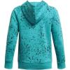 imageUnder Armour Boys Rival Fleece Printed Hoodie464 Circuit Teal   White