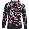 imageUnder Armour Boys Rival Fleece Printed HoodieLichen Blue 424Onyx White